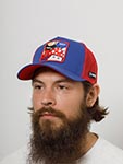 Бейсболка CAPSLAB арт. CL/0/1/CAS2/MUS2 Pop Icons Mario (синий / красный)